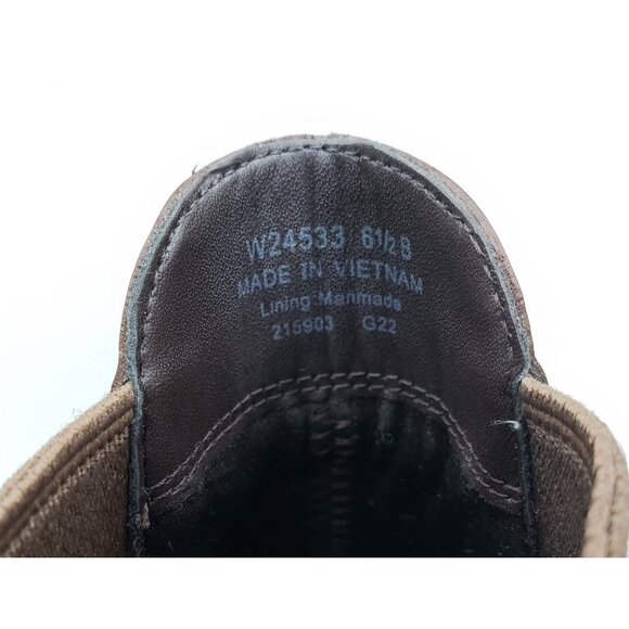 Cole Haan Greenwich Chelsea Boots Waterproof Round Toe Brown Leather Womens 6.5 - Picture 6 of 9